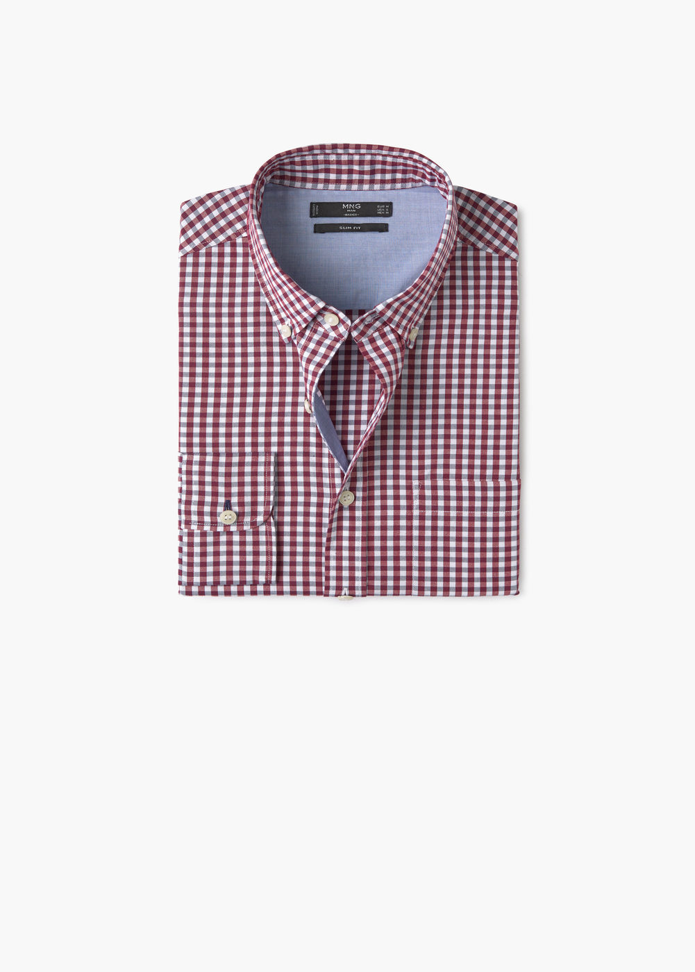 Mango slim-fit kockás ing 2016.12.22 #b03083de2f# fotója