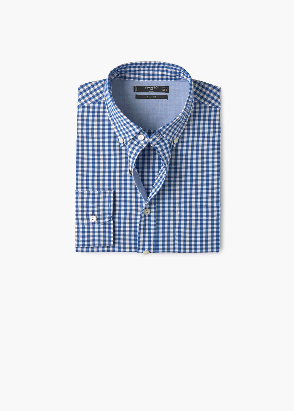 Mango slim-fit kockás ing 2016.12.22 #96b739ecd8# fotója