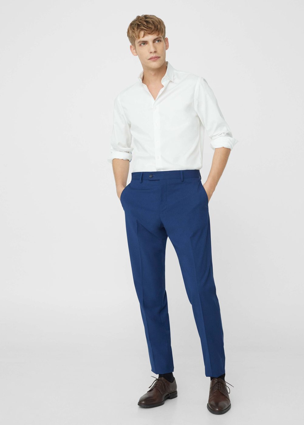 Mango slim-fit Tailored pamut ing 2016.12.22 #c862ce19c1# fotója