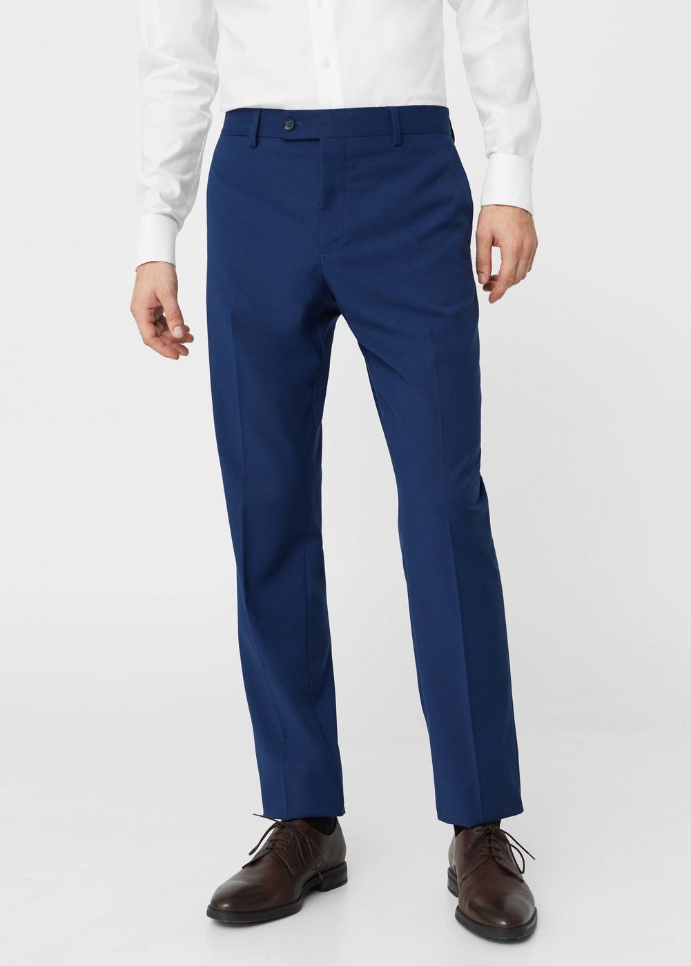 Mango slim-fit öltöny nadrág fotója