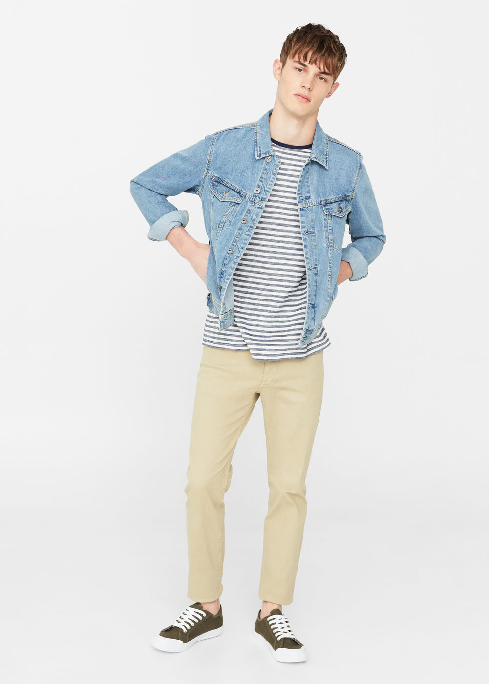 Mango világosra mosott denim kabát 2016.12.22 #af39c56787# fotója