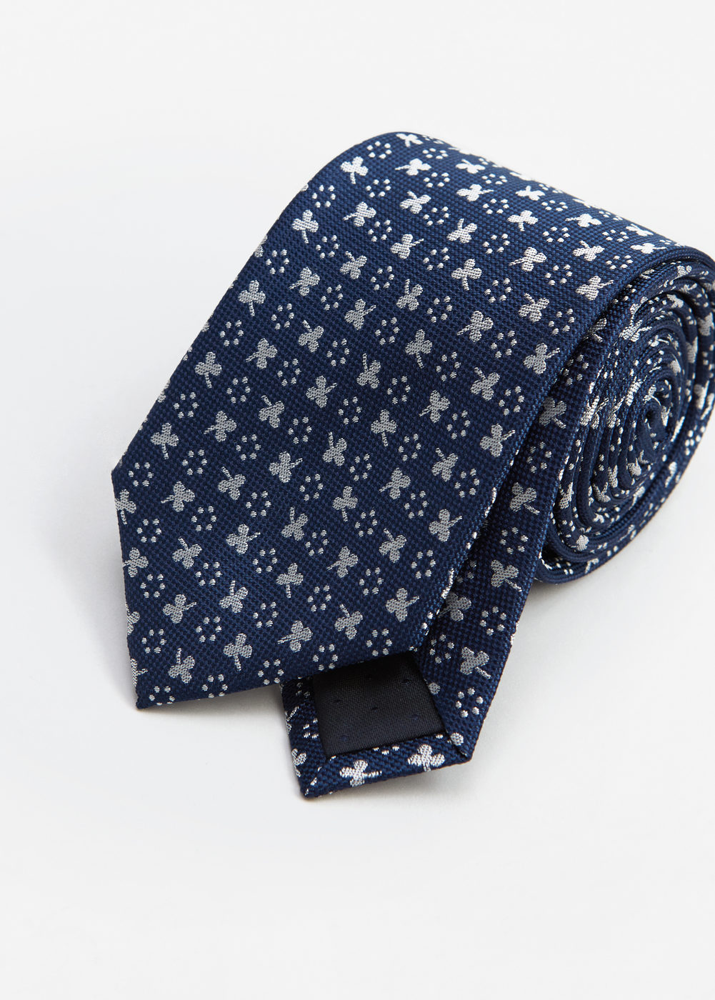 Mango strukturált selyem nyakkendő 2016.12.22 #155560 fotója