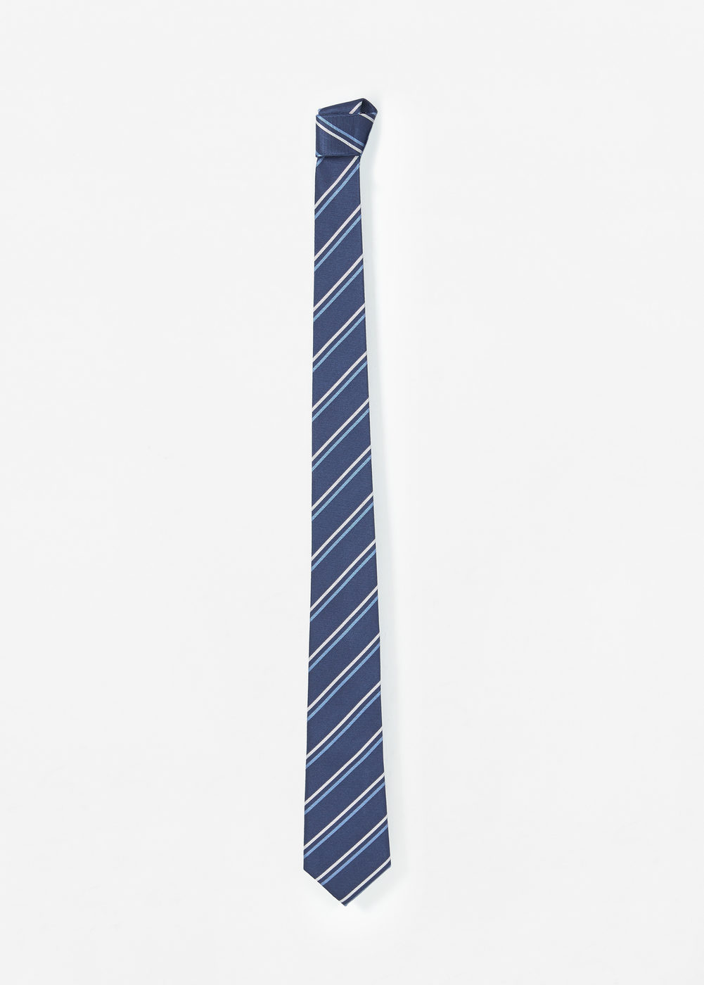 Mango csíkos selyem nyakkendő 2016.12.22 fotója