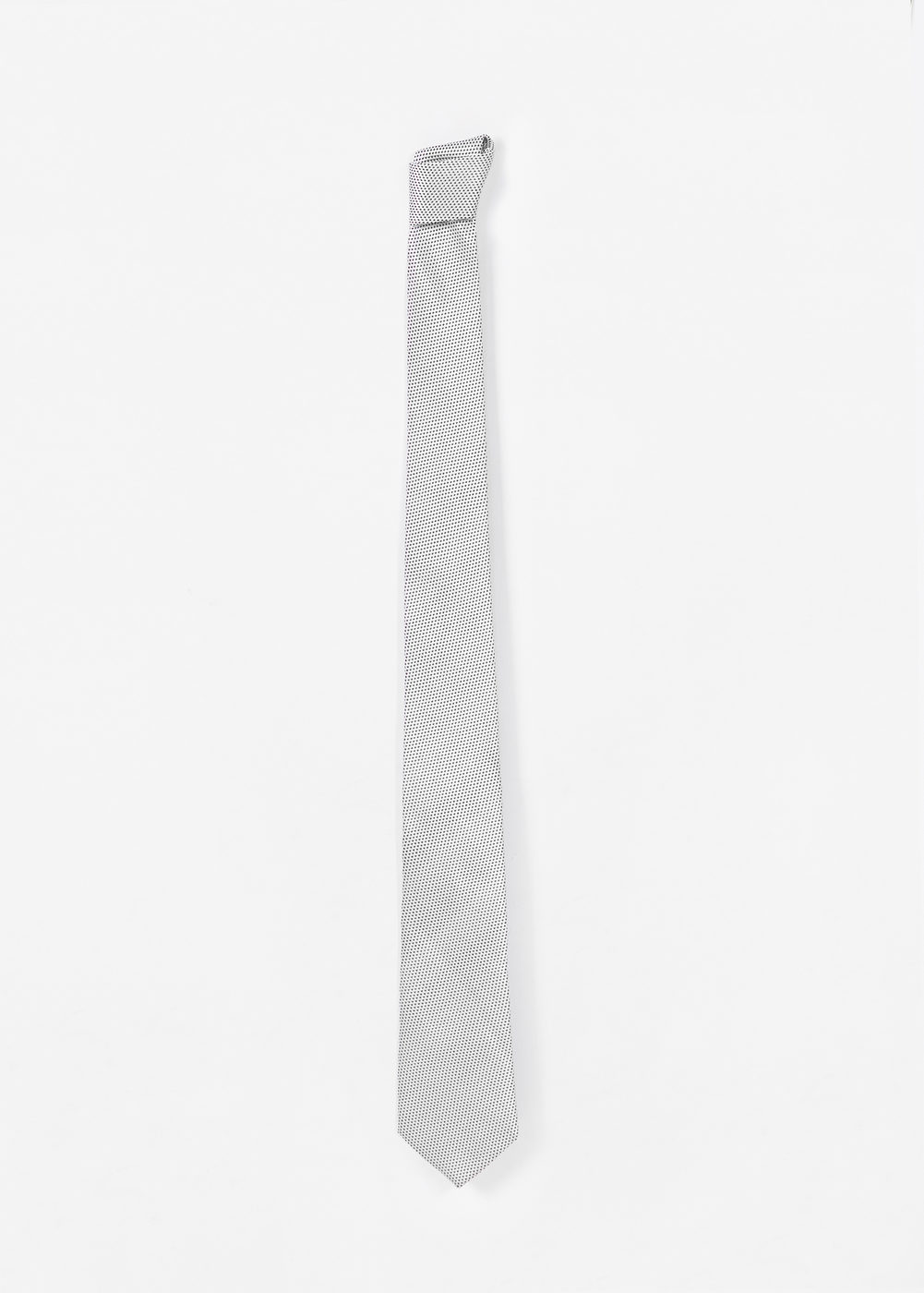 Mango strukturált selyem nyakkendő 2016.12.22 #155599 fotója
