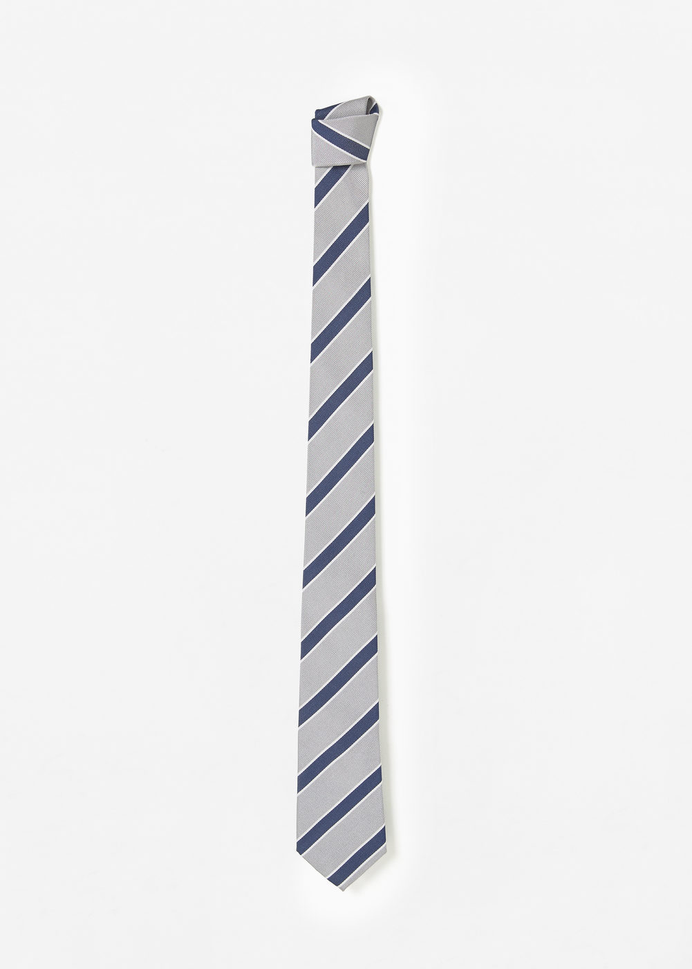 Mango csíkos selyem nyakkendő 2016.12.22 #155625 fotója
