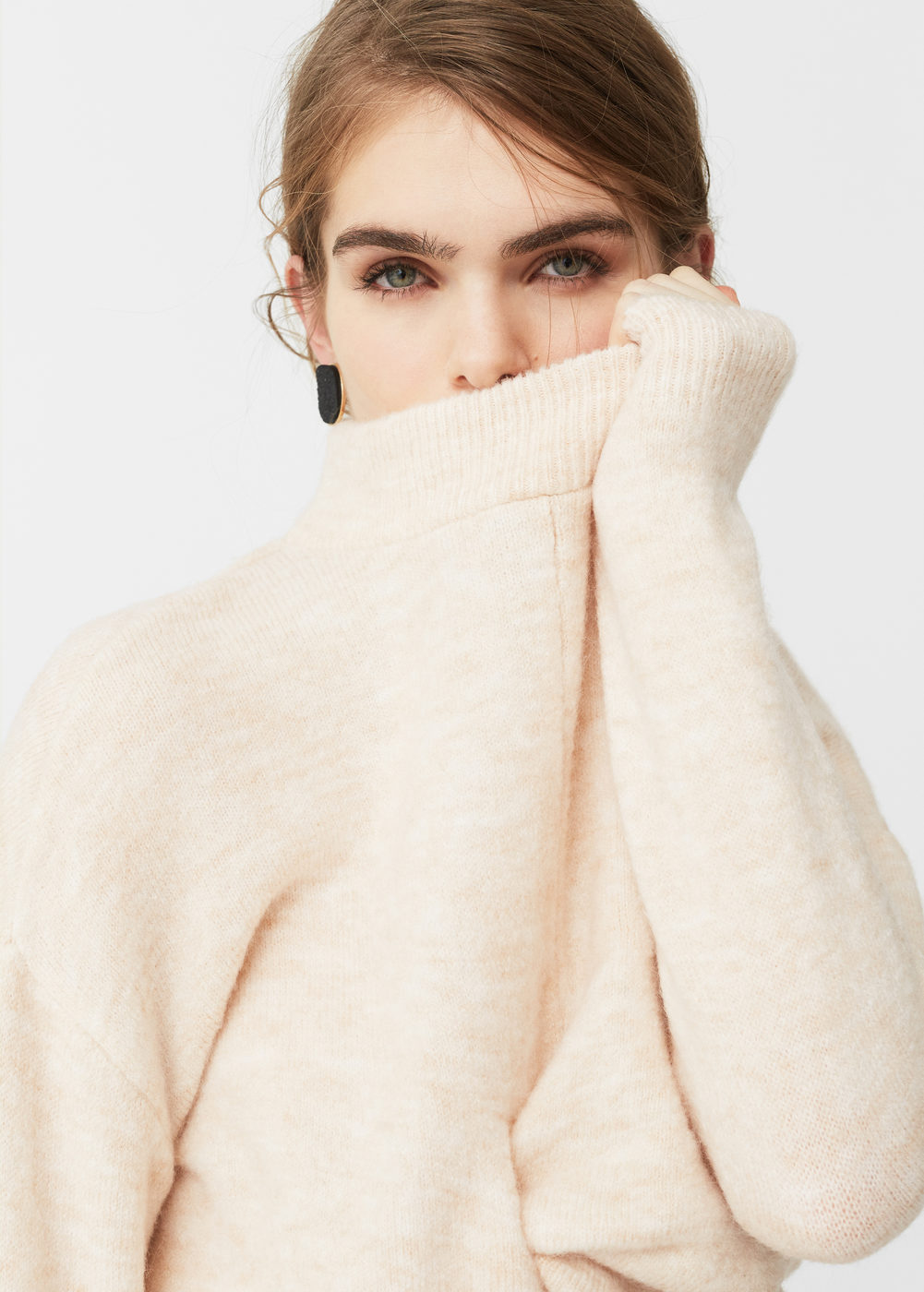 Mango csomóval dekorált pulóver 2016.12.22 #912cff9779# fotója
