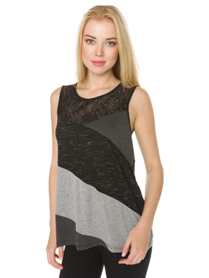 Desigual Remedios Top Fekete