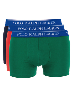 Polo Ralph Lauren 3 db-os Boxeralsó szett M, Kék Zöld Piros