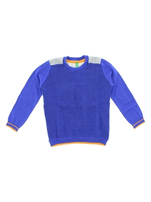 United Colors of Benetton Gyerek pulóver Kék Szürke