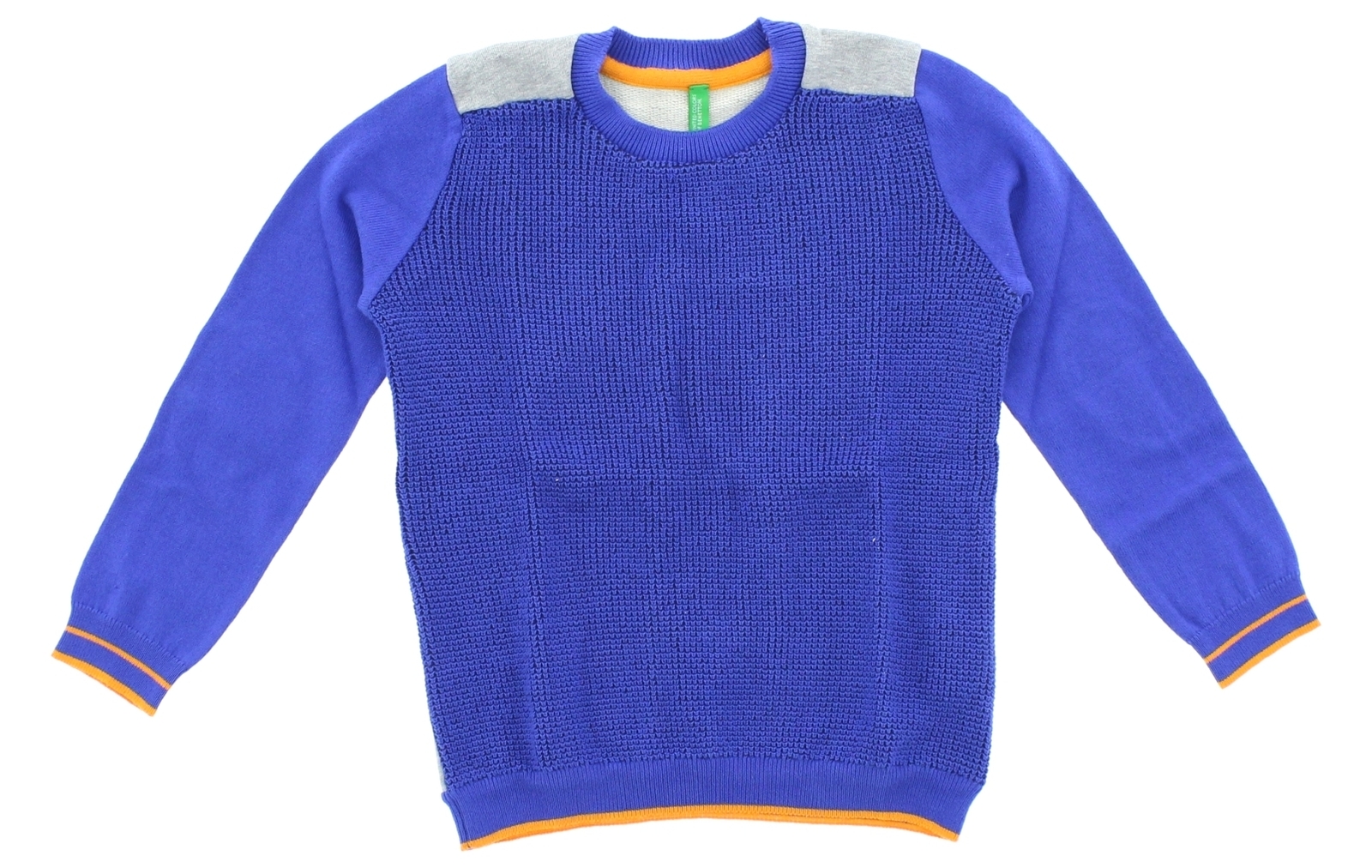 United Colors of Benetton Gyerek pulóver 2 éves, Kék Szürke fotója