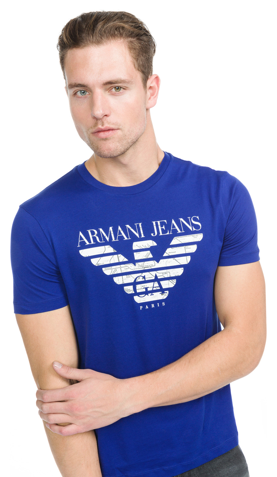Armani Jeans Póló L, Kék fotója