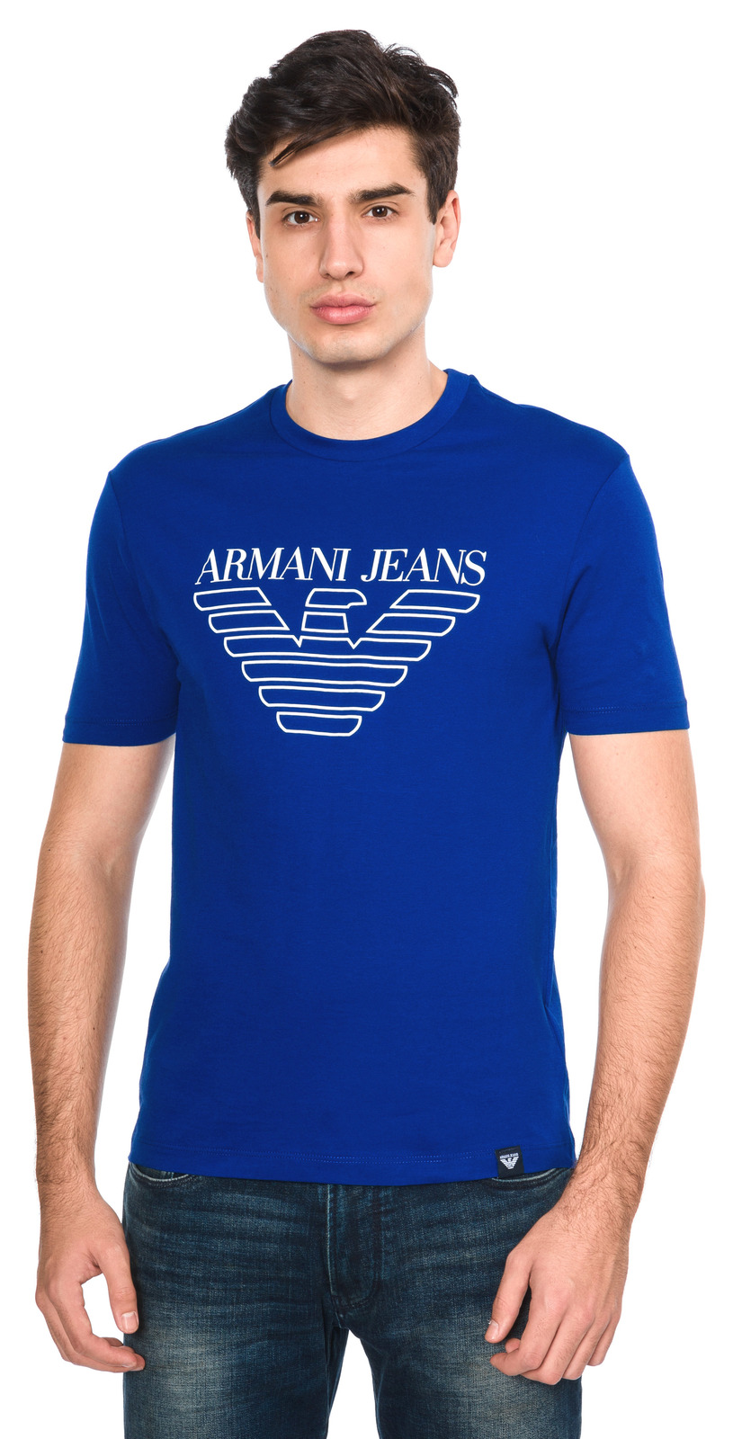 Armani Jeans Póló L, Kék fotója