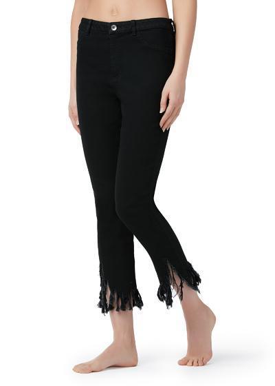 Calzedonia JEANS VITA ALTA SFRANGIATO RU fotója