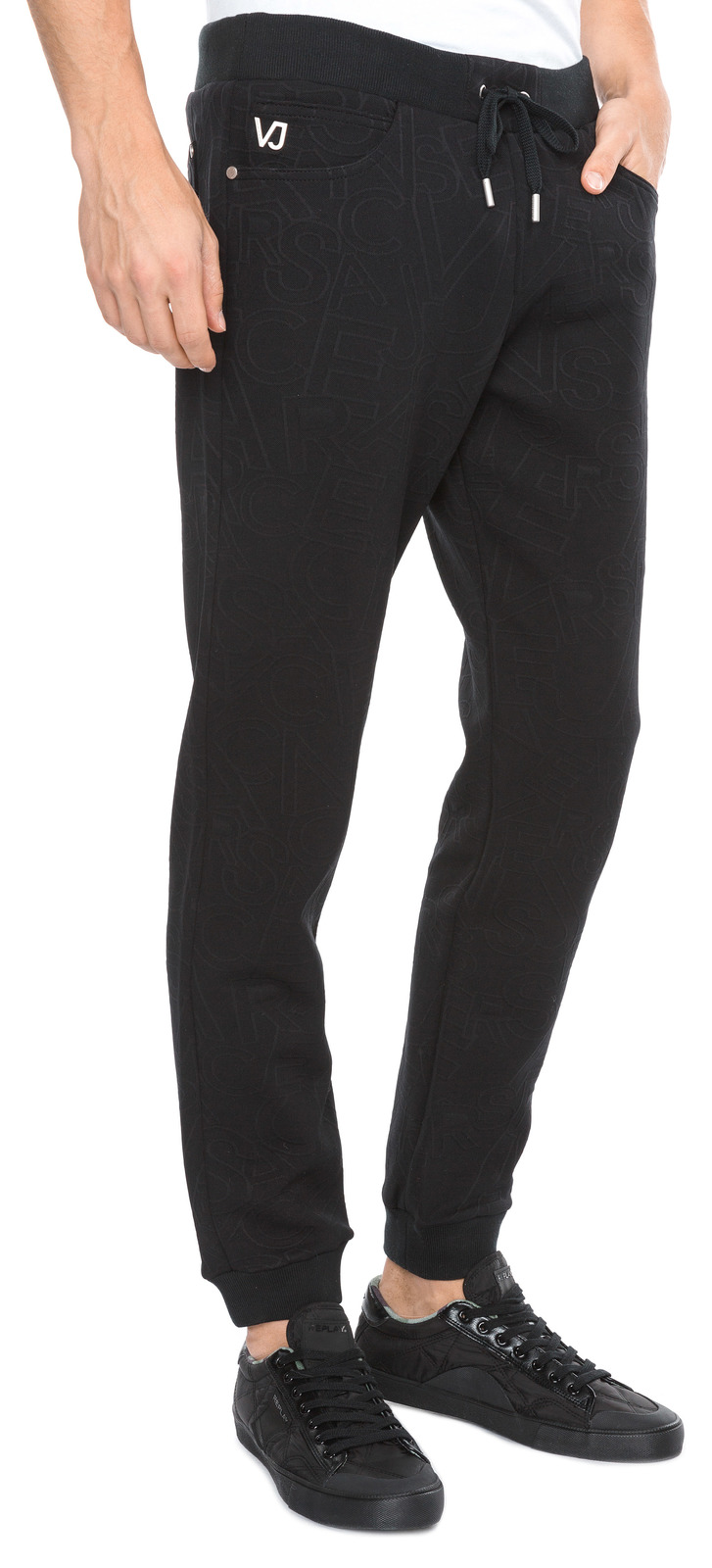 Versace Jeans Melegítő nadrág S, Fekete fotója