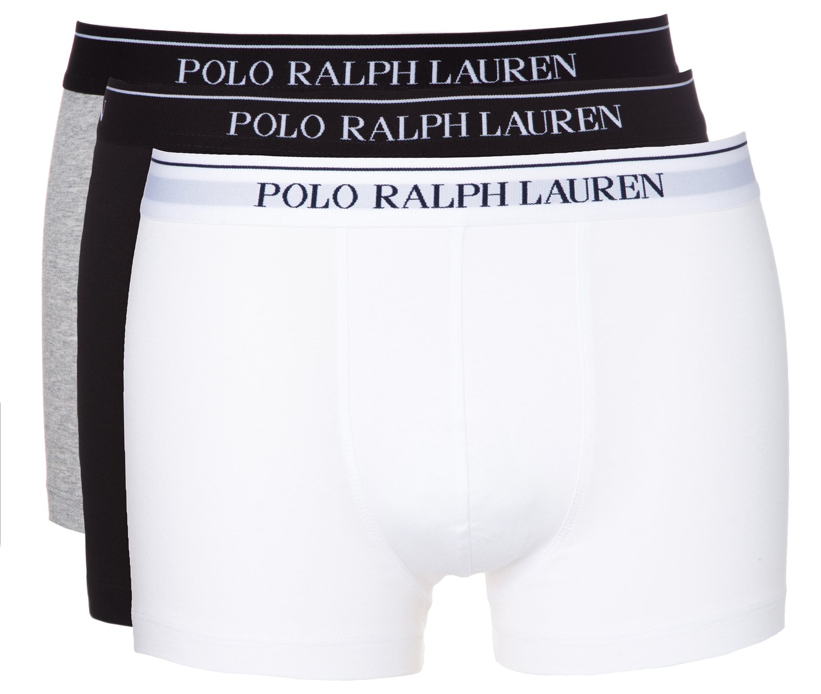 Polo Ralph Lauren 3 db-os Boxeralsó szett S, Fekete Fehér Szürke fotója