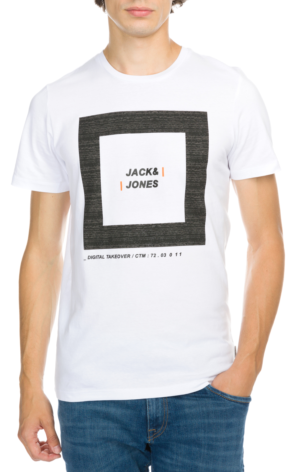 Jack & Jones Charge Póló XL, Fehér fotója