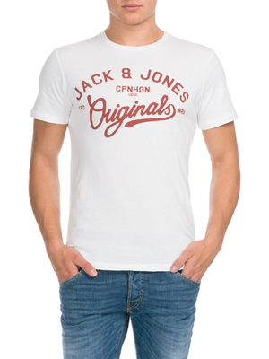 Jack & Jones Nyraffa Póló XL, Fehér