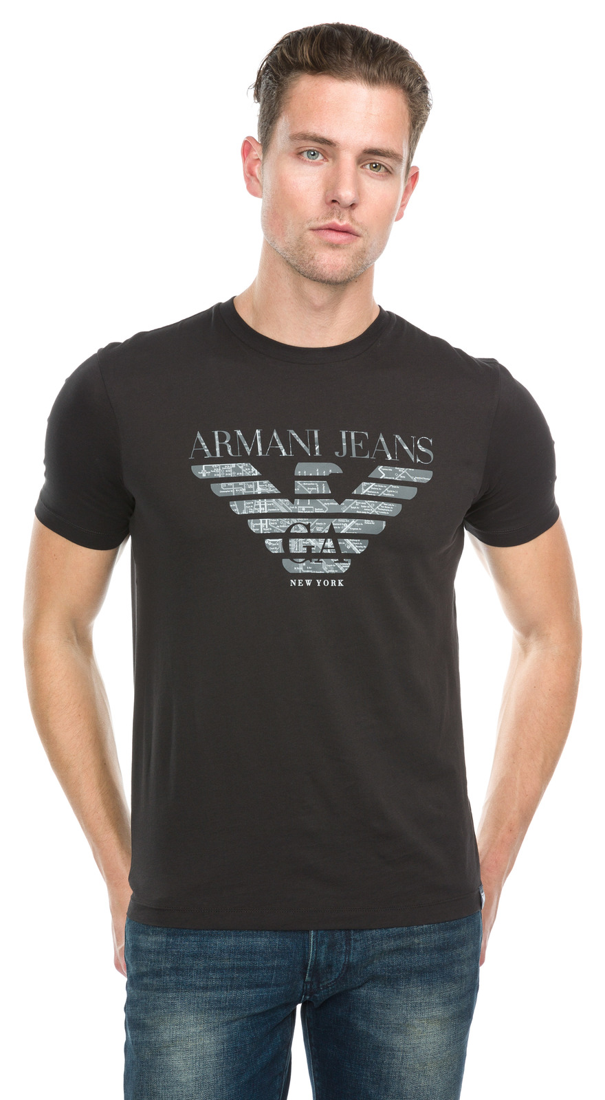 Armani Jeans Póló XL, Fekete fotója