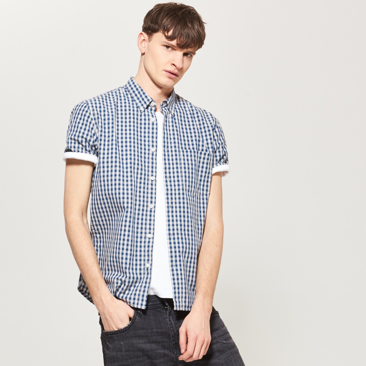 Reserved SLIM FIT kockás ing 2017.04.11 #188287 fotója