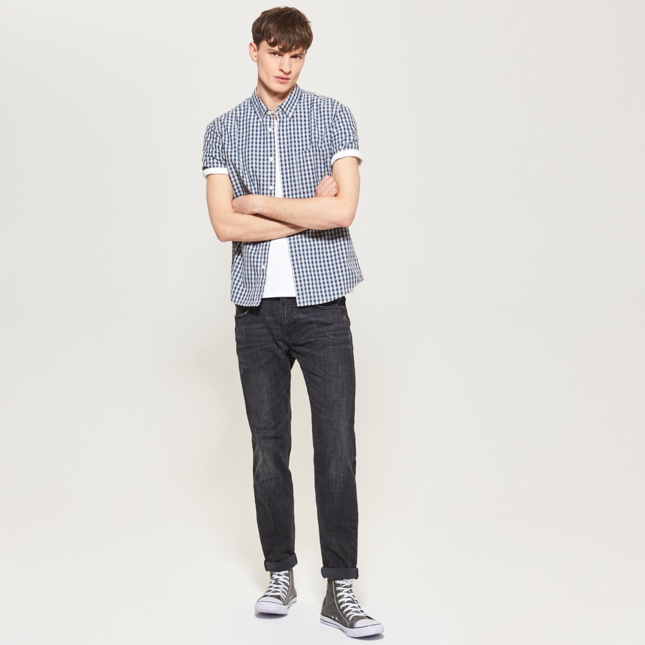 Reserved SLIM FIT kockás ing 2017.04.11 #188290 fotója
