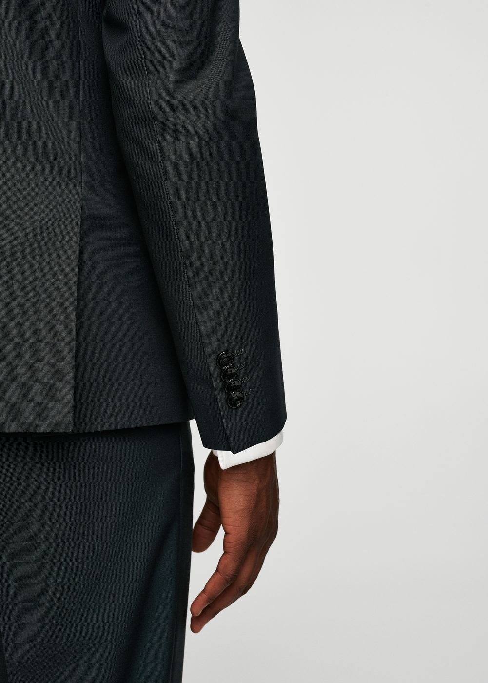 Mango slim-fit strukturált öltöny zakó 2017.08.21 #217639 fotója
