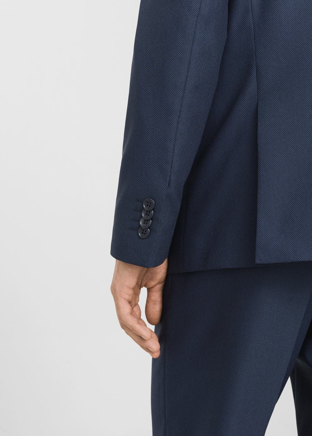 Mango slim-fit strukturált öltöny zakó 2017.08.21 #217673 fotója