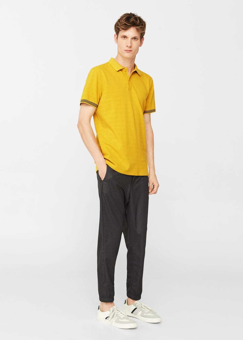 Mango slim-fit pamutpóló 2017.08.21 #217931 fotója