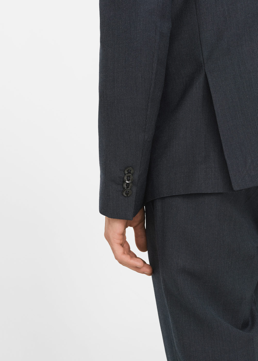 Mango slim-fit strukturált öltöny zakó 2017.08.21 #217943 fotója