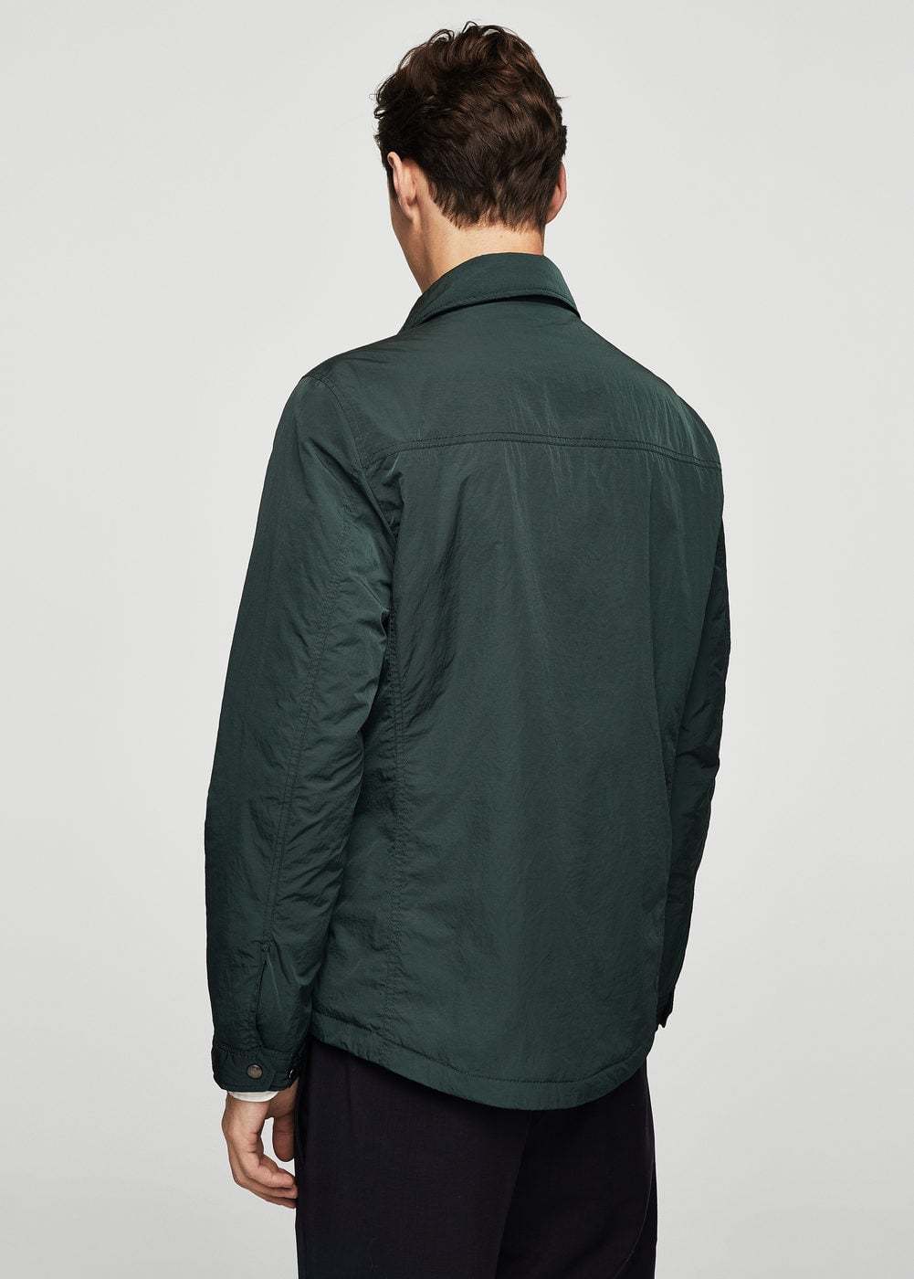 Mango nylon zsebes dzseki 2017 fotója