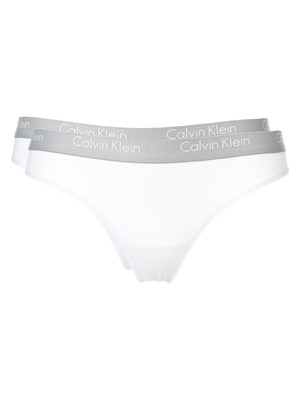 Calvin Klein 2 db-os Bugyi szett L, Fehér
