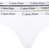 Calvin Klein 3 db-os Bugyi szett Fekete Fehér Szürke