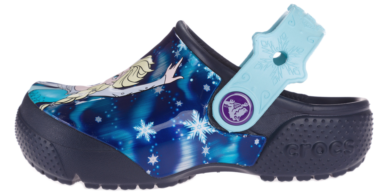 Crocs Crocs Fun Lab Frozen™ Gyerek Crocs 27-28, Kék fotója