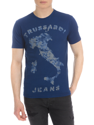 Trussardi Jeans Póló L, Kék