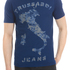 Trussardi Jeans Póló L, Kék
