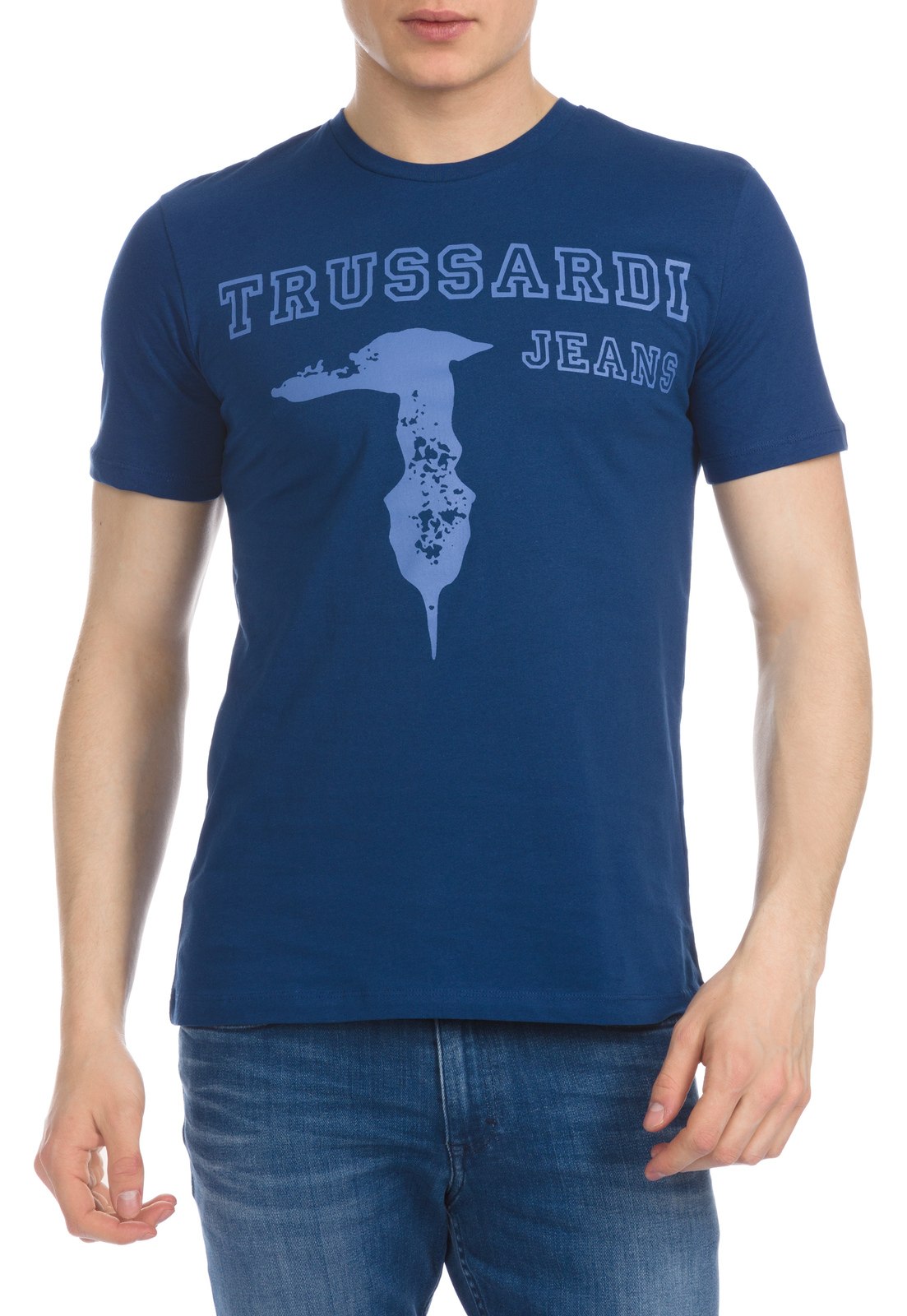 Trussardi Jeans Póló XL, Kék fotója