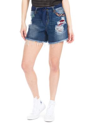 Desigual Exotic Short 34, Kék