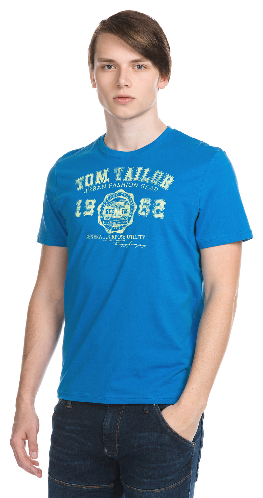 Tom Tailor Póló L, Kék fotója