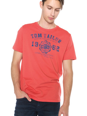Tom Tailor Póló XL, Piros