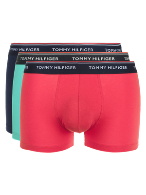 Tommy Hilfiger 3 db-os Boxeralsó szett M, Kék Piros