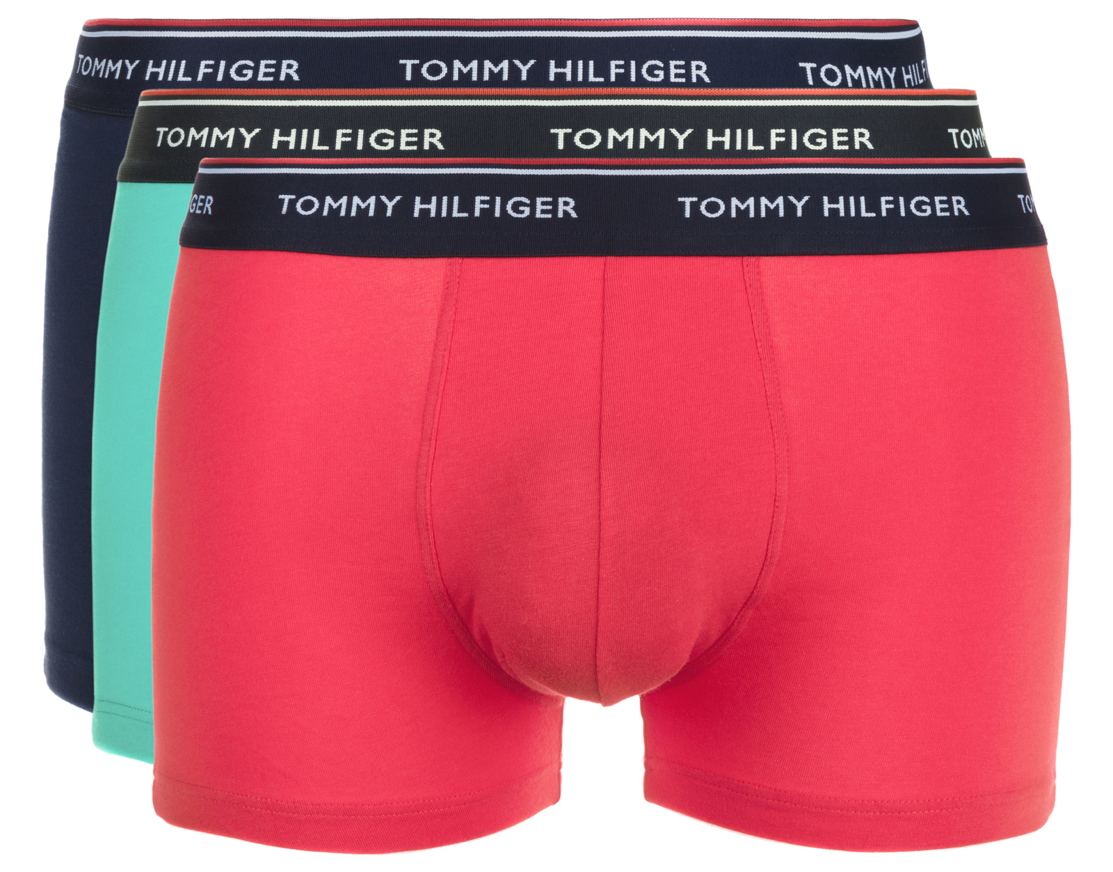 Tommy Hilfiger 3 db-os Boxeralsó szett M, Kék Piros fotója