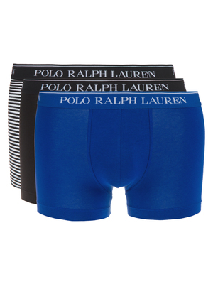 Polo Ralph Lauren 3 db-os Boxeralsó szett XL, Fekete Kék