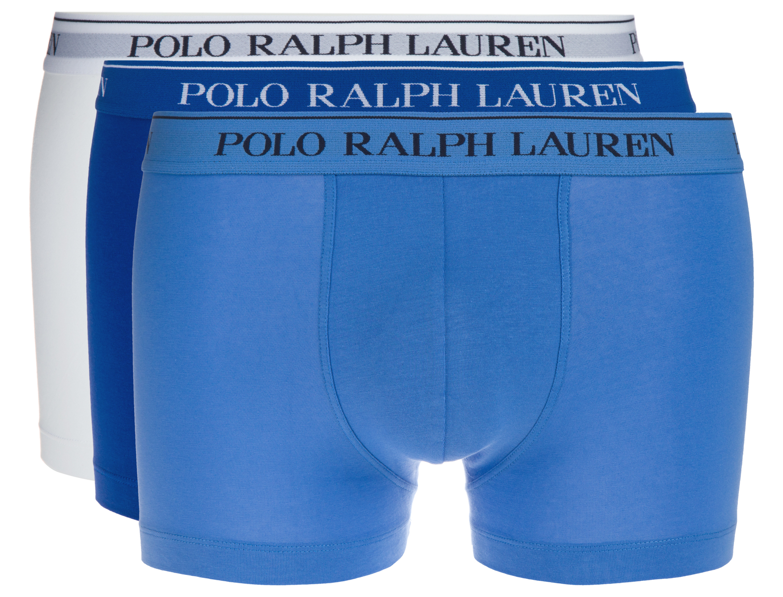 Polo Ralph Lauren 3 db-os Boxeralsó szett L, Kék Fehér fotója