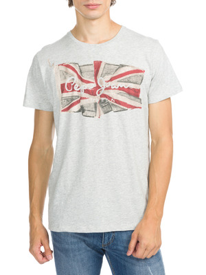 Pepe Jeans Flag Póló L, Szürke