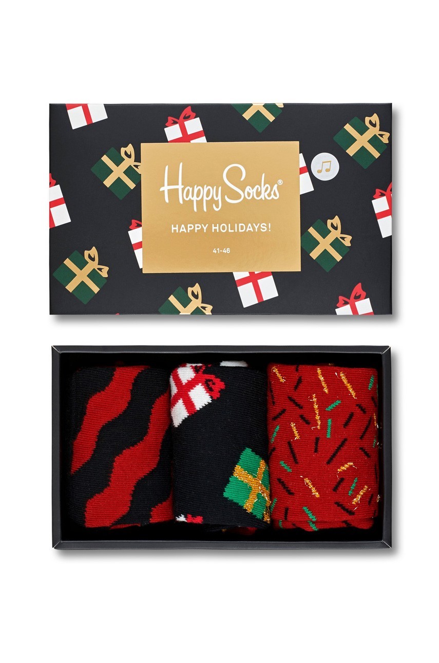 Happy Socks - Zokni Giftbox Christmas Melody (3 darab) fotója