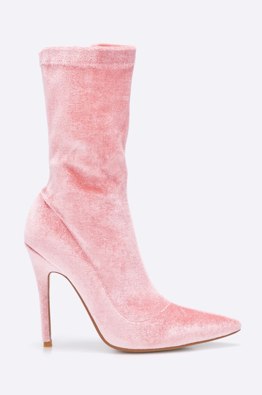 Public Desire - Magasszárú cipő Pink Velvet fotója