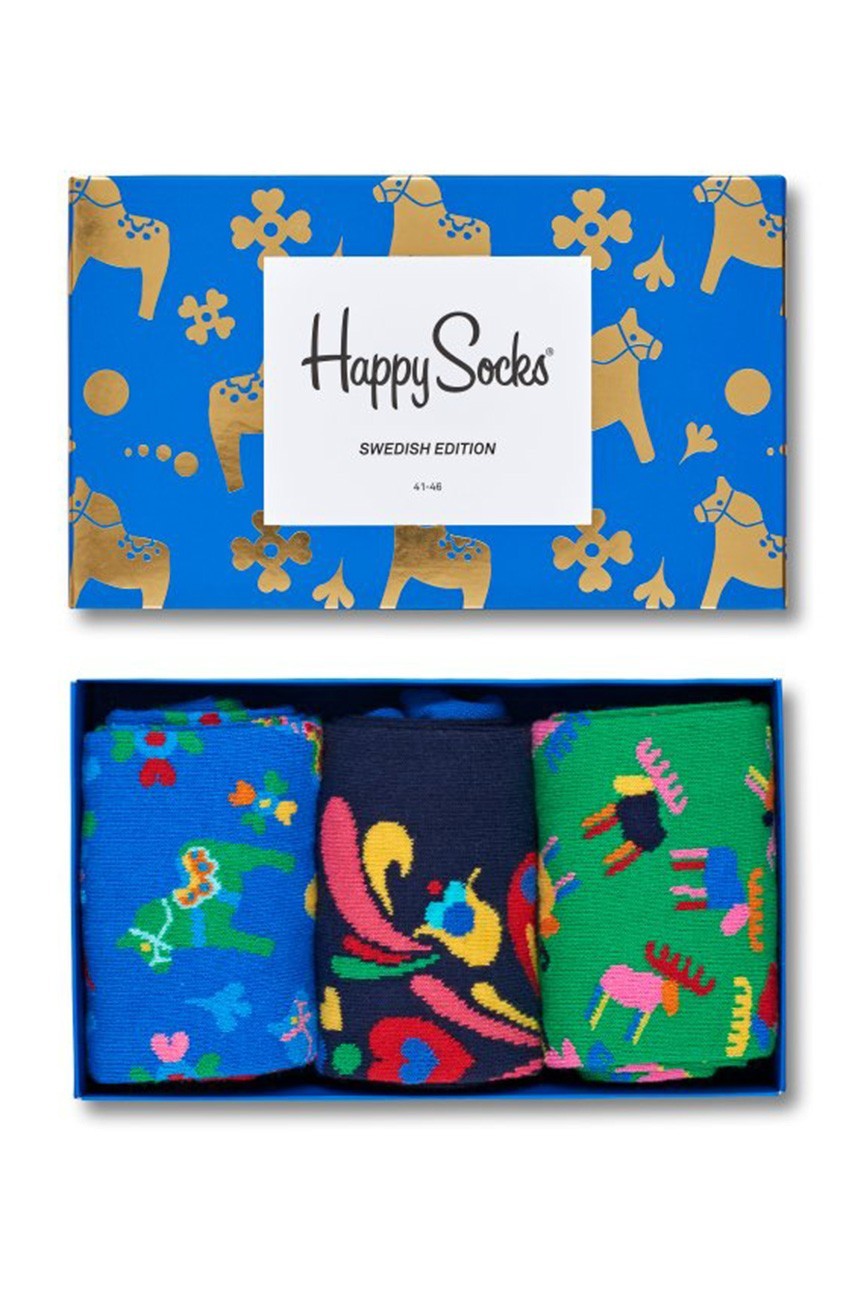 Happy Socks - Zokni (3 darab) fotója