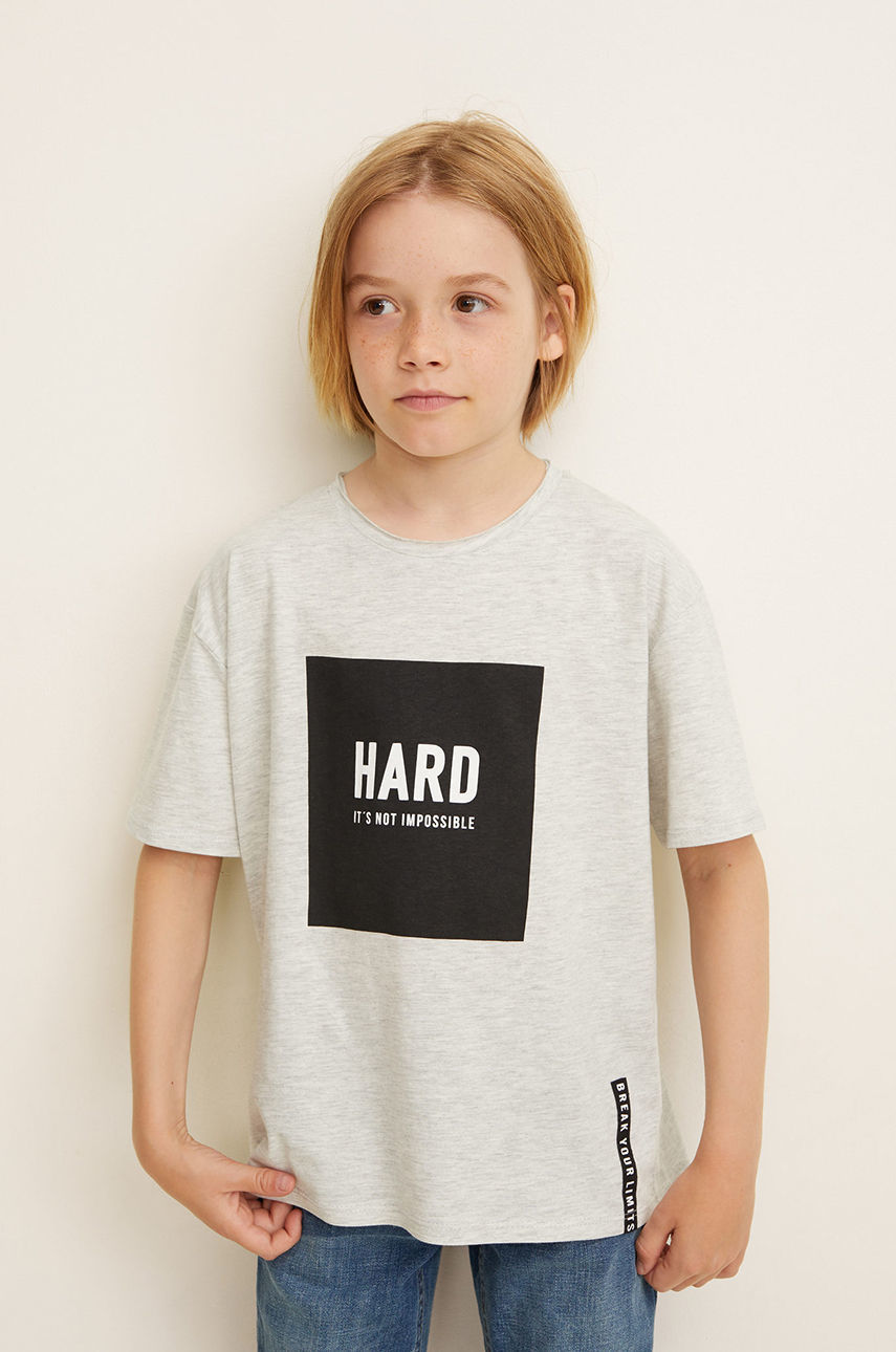 Mango Kids - Gyerek T-shirt Tapes 104-164 cm fotója