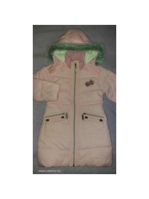 PALOMINO rózsaszín hosszított CSAJOS kislány kabát 104-es << lejárt 891625
