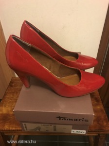 Tamaris piros női cipő 40es eladó << lejárt 7051318 4 fotója