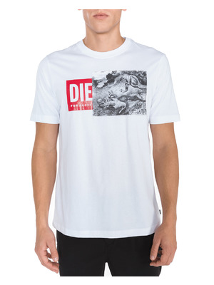 Diesel Just T-shirt Fehér << lejárt 696137